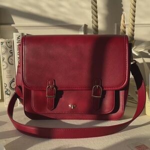 Fable England Wonderland Satchel in Red